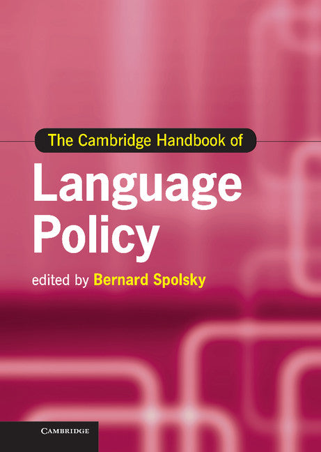 The Cambridge Handbook of Language Policy (Hardback) 9780521195652