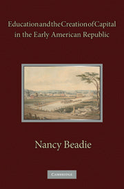 Education and the Creation of Capital in the Early American Republic (Paperback / softback) 9781107617001