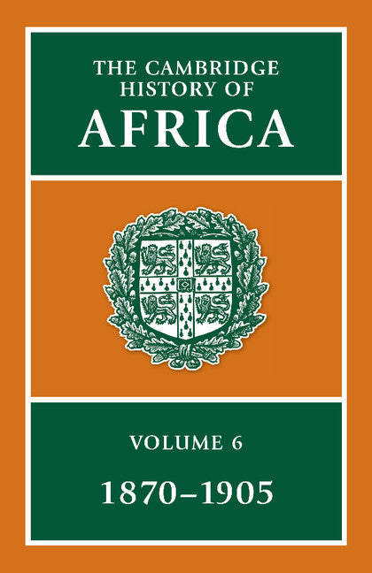 The Cambridge History of Africa (Hardback) 9780521228039