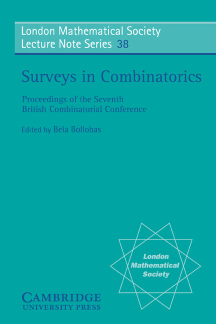 Surveys in Combinatorics (Paperback) 9780521228466