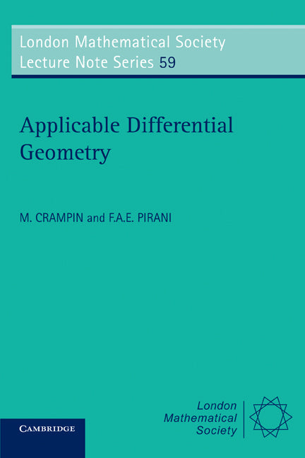 Applicable Differential Geometry (Paperback) 9780521231909