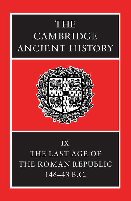 The Cambridge Ancient History (Hardback) 9780521256032