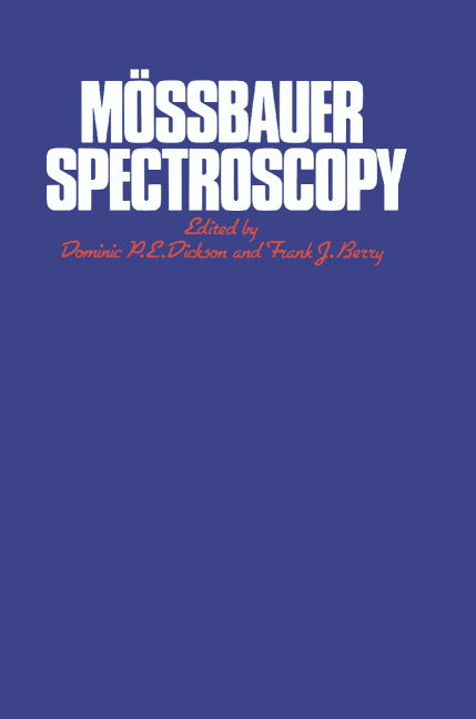 Mössbauer Spectroscopy (Hardback) 9780521261012