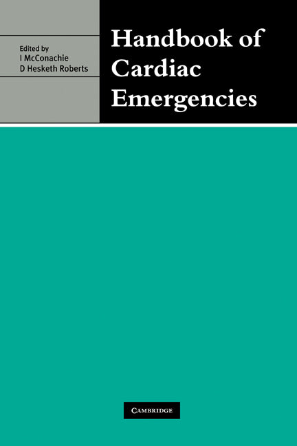 Handbook of Cardiac Emergencies (Paperback) 9780521265218