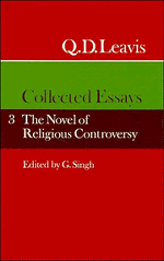 Q. D. Leavis: Collected Essays: Volume 3 (Paperback) 9780521318266