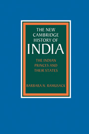 The Indian Princes and their States (Paperback / softback) 9780521039895