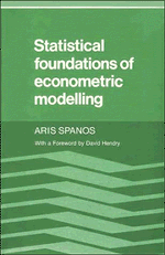 Statistical Foundations of Econometric Modelling (Paperback) 9780521269124