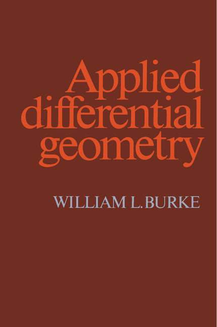 Applied Differential Geometry (Paperback) 9780521269292