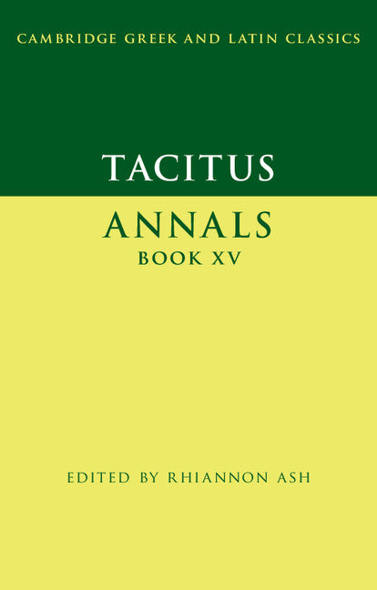 Tacitus: Annals Book XV (Paperback) 9780521269391