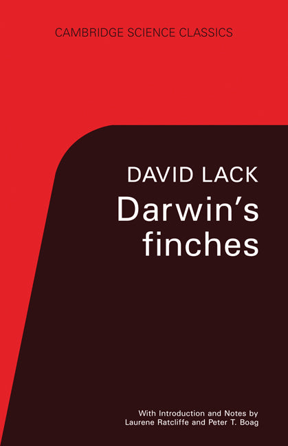 Darwin's Finches (Paperback) 9780521272421