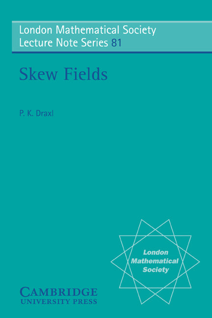 Skew Fields (Paperback) 9780521272742