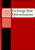 Exchange-Rate Determination (Paperback) 9780521273015