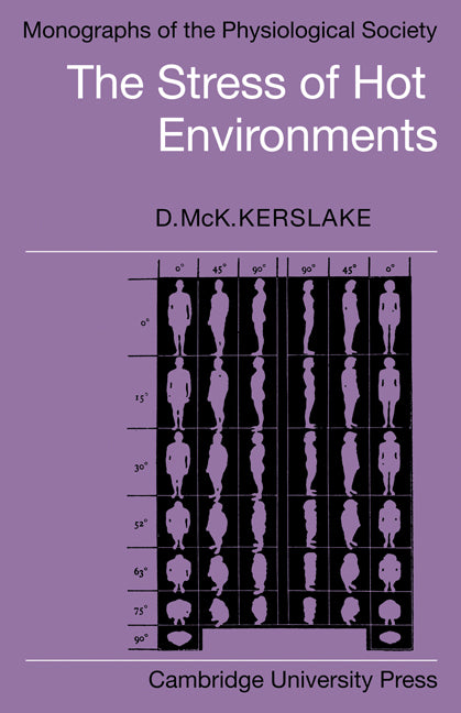 The Stress of Hot Environments (Paperback) 9780521279369