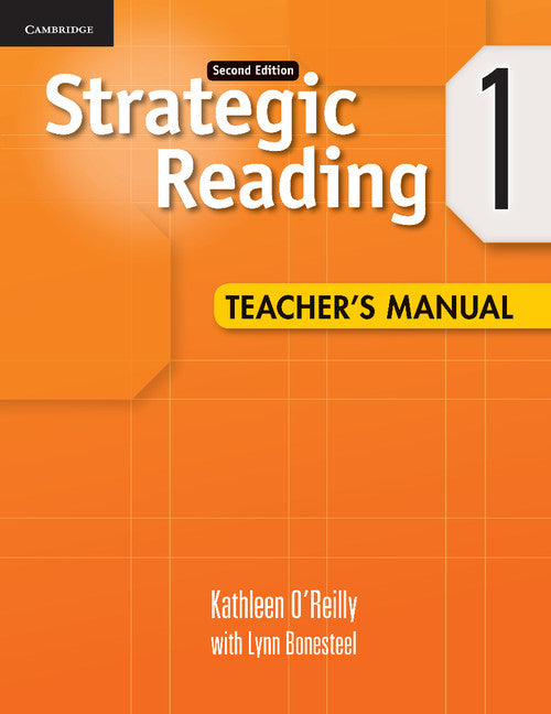 Strategic Reading Level 1 Teacher's Manual (Paperback) 9780521281140