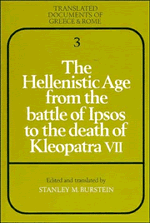 The Hellenistic Age from the Battle of Ipsos to the Death of Kleopatra VII (Paperback) 9780521281584