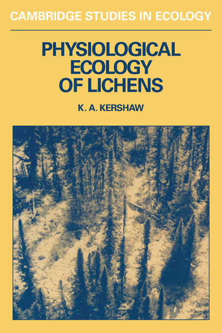 Physiological Ecology of Lichens (Paperback) 9780521283496