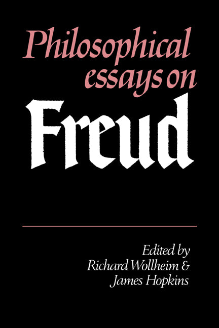 Philosophical Essays on Freud (Paperback) 9780521284257