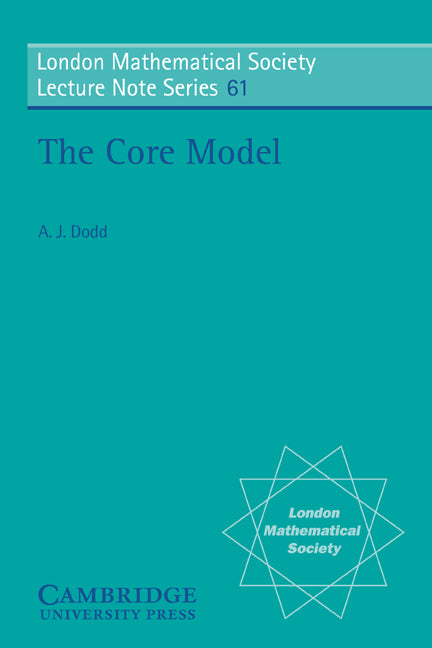 The Core Model (Paperback) 9780521285308