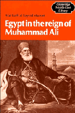 Egypt in the Reign of Muhammad Ali (Paperback) 9780521289689