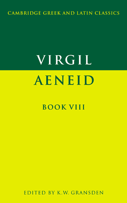 Virgil: Aeneid Book VIII (Paperback) 9780521290470