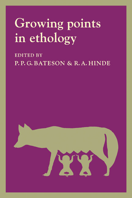 Growing Points Ethology (Paperback) 9780521290869