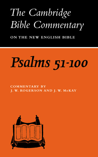 Psalms 51-100 (Paperback) 9780521291613