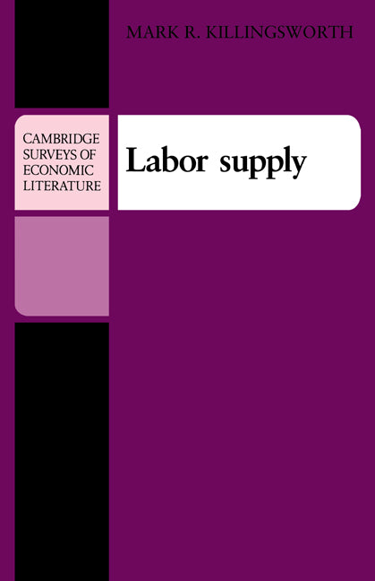 Labor Supply (Paperback) 9780521299169