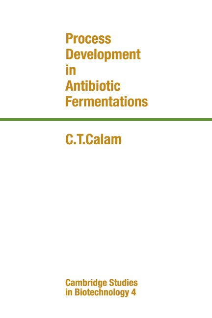 Process Development in Antibiotic Fermentations (Hardback) 9780521304900