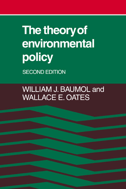 The Theory of Environmental Policy (Paperback) 9780521311120