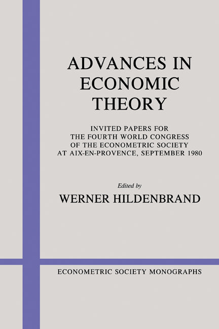 Advances in Economic Theory (Paperback) 9780521312660