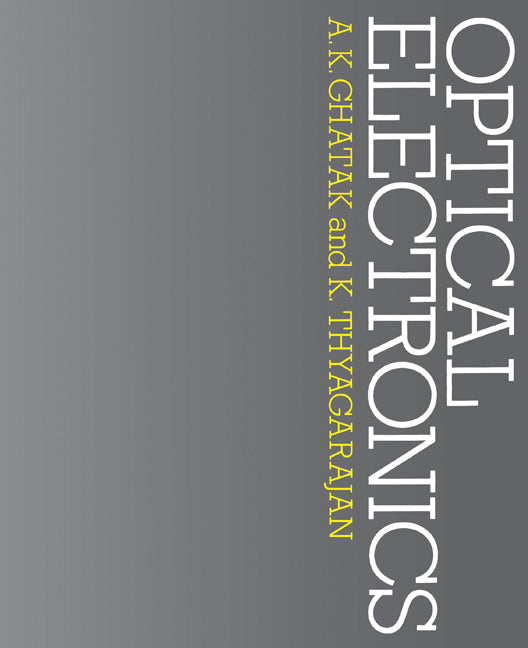 Optical Electronics (Paperback) 9780521314084