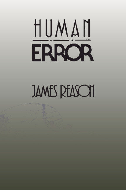 Human Error (Paperback) 9780521314190