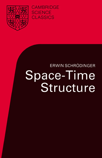 Space-Time Structure (Paperback) 9780521315203