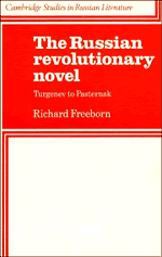 The Russian Revolutionary Novel; Turgenev to Pasternak (Paperback) 9780521317375