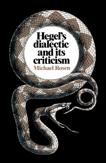 Hegel's Dialectic and its Criticism (Paperback) 9780521318600