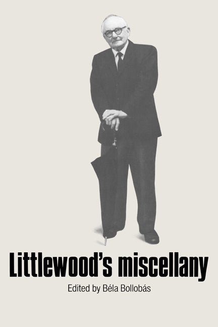 Littlewood's Miscellany (Paperback) 9780521337021