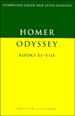Homer: Odyssey Books VI-VIII (Paperback) 9780521338400