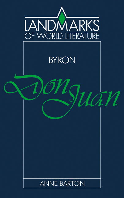 Byron: Don Juan (Paperback) 9780521338417