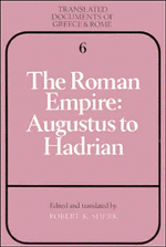 The Roman Empire: Augustus to Hadrian (Paperback) 9780521338875