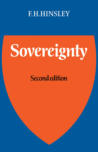 Sovereignty (Paperback) 9780521339889
