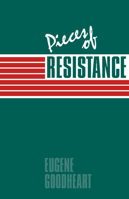 Pieces of Resistance (Hardback) 9780521340366