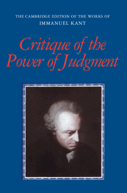 Critique of the Power of Judgment (Hardback) 9780521344470