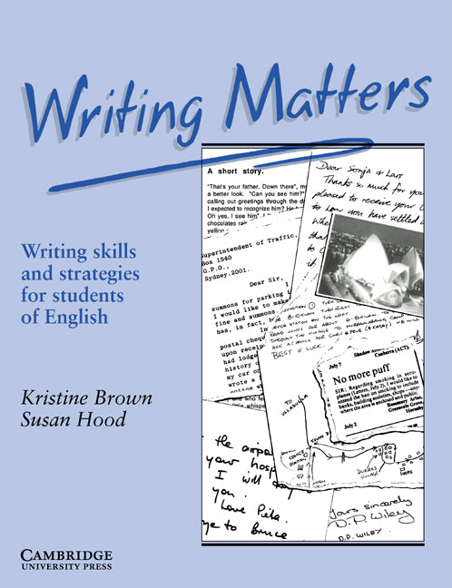 Writing Matters; Writing Skills and Strategies for Students of English (Paperback) 9780521348959