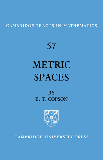 Metric Spaces (Paperback) 9780521357326
