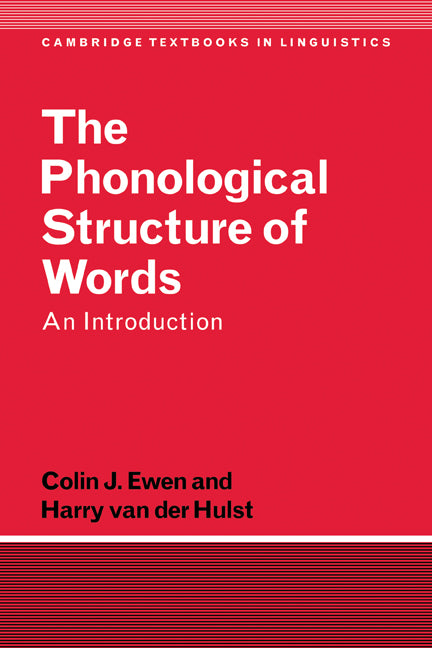 The Phonological Structure of Words; An Introduction (Paperback) 9780521359146