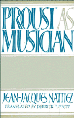 Proust as Musician (Hardback) 9780521363495