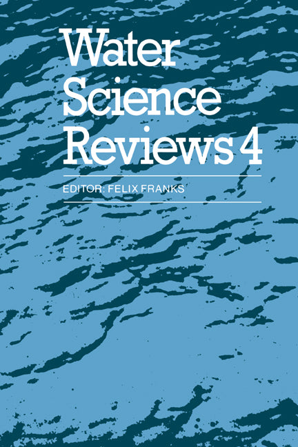 Water Science Reviews 4: Volume 4; Hydration Phenomena in Colloidal Systems (Hardback) 9780521365789