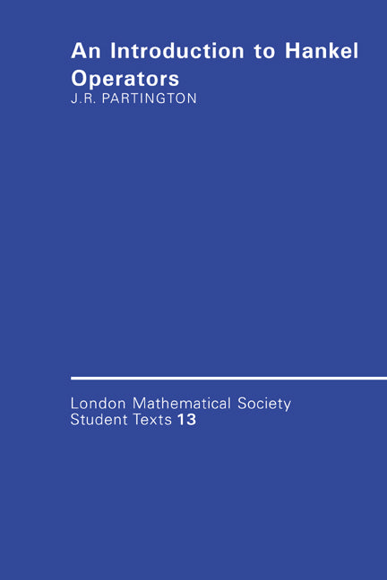 An Introduction to Hankel Operators (Paperback) 9780521367912