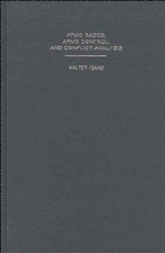 Arms Races, Arms Control, and Conflict Analysis; Contributions from Peace Science and Peace Economics (Paperback) 9780521368421