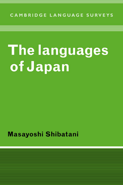 The Languages of Japan (Paperback) 9780521369183